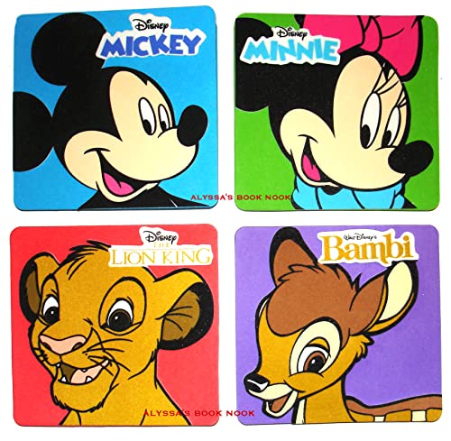 Stock image for Disney Book Set : Disney's "The Lion King", "Bambi", "Mickey" and "Minnie" for sale by Better World Books: West