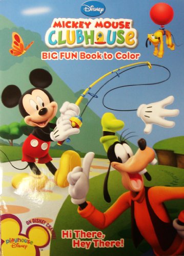 Imagen de archivo de Disney's Mickey Mouse Clubhouse Big Fun Book to Color: Jake and the Neverland Pirates a la venta por BookHolders