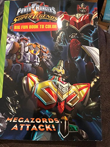 Stock image for POWER RANGERS SUPER LEGENDS BIG FUN BOOK TO COLOR (MEGAZORDS UNITE) for sale by HPB-Emerald