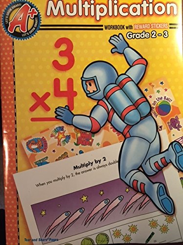 Beispielbild fr Multiplication Workbook with Reward Stickers Grade 2-3 zum Verkauf von Goodwill of Colorado