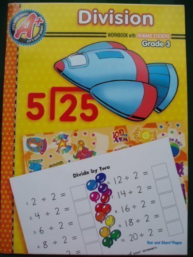 Stock image for Division Workbook with Reward Stickers Grade 3 for sale by SecondSale