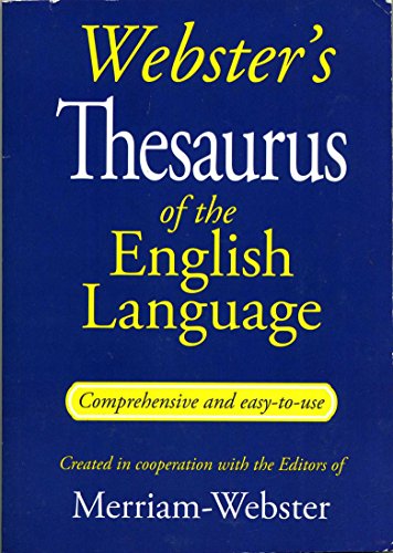 9781403794925: Webster's THesaurus of the English Language