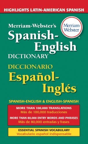 Imagen de archivo de Webster's Spanish-English Dictionary a la venta por Your Online Bookstore