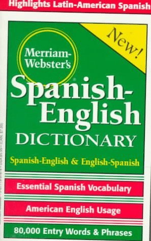 Stock image for Webster's Spanish-English Dictionary for sale by Wonder Book
