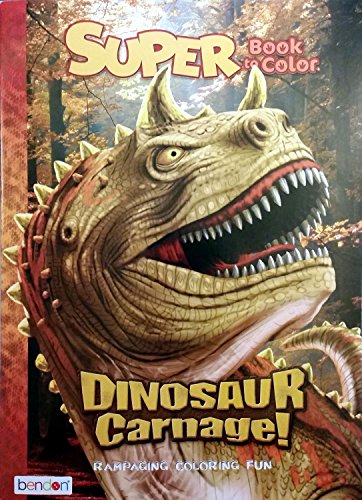 9781403795786: Dinosaur Carnage! (Wild World Book to Color)