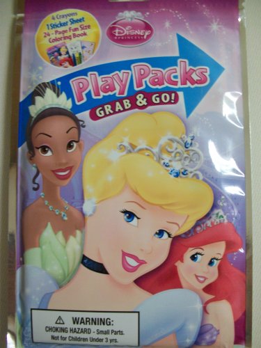 9781403796813: Disney Princess Grab & Go Play Pack