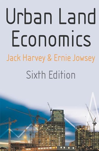 Imagen de archivo de Urban Land Economics a la venta por Better World Books Ltd