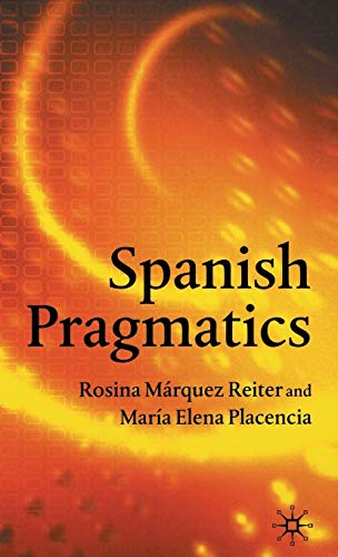 Stock image for Spanish Pragmatics for sale by THE SAINT BOOKSTORE