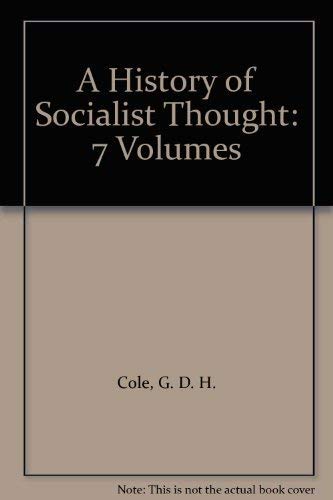 9781403902641: A History of Socialist Thought