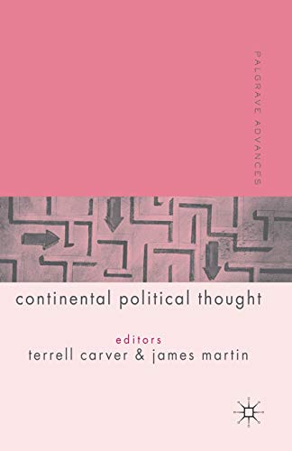 Stock image for Palgrave Advances in Continental Political Thought for sale by WorldofBooks