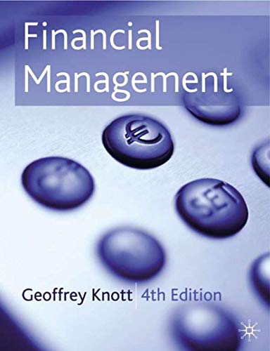 Financial Management (9781403903822) by Knott, Geoffrey