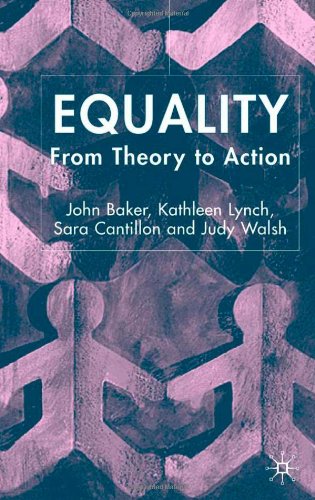 Imagen de archivo de Equality : From Theory to Action a la venta por Better World Books Ltd