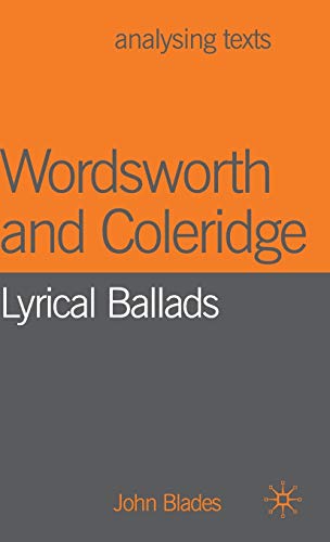 9781403904799: Wordsworth and Coleridge: Lyrical Ballads: 72 (Analysing Texts)