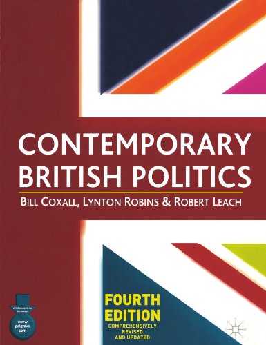 Beispielbild fr Contemporary British Politics zum Verkauf von AwesomeBooks