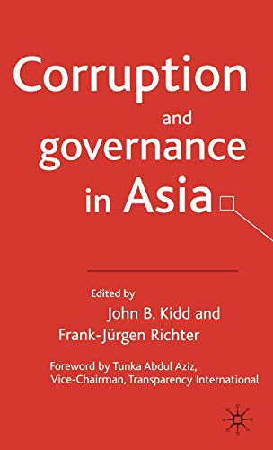 Beispielbild fr Corruption and governance in Asia zum Verkauf von medimops