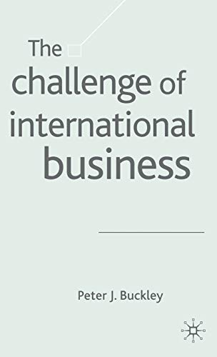 Beispielbild fr The Challenge of International Business zum Verkauf von Ergodebooks