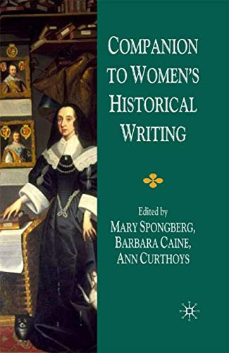 Beispielbild fr Companion to Women's Historical Writing zum Verkauf von Better World Books