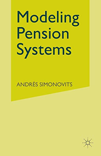 Stock image for Modeling Pension Systems for sale by Chiron Media