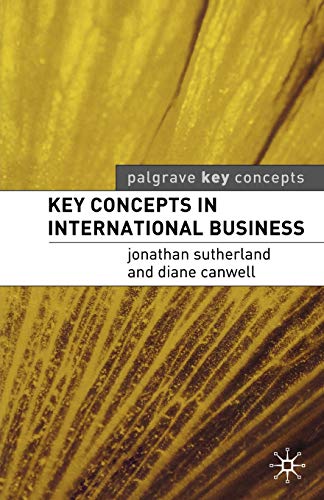 Beispielbild fr Key Concepts in International Business (Palgrave Key Concepts) zum Verkauf von WorldofBooks