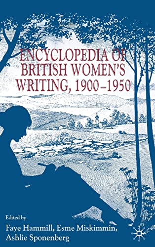 Stock image for Encyclopedia of British Women s Writing 1900 1950 for sale by Daedalus Books