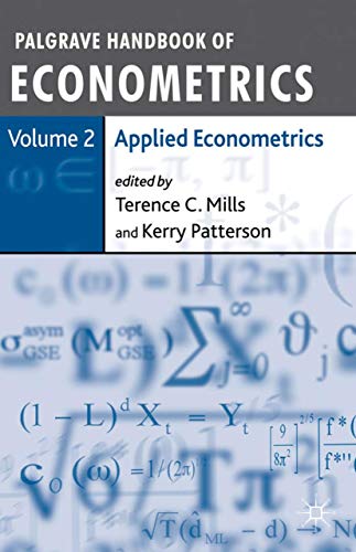 9781403918000: Palgrave Handbook of Econometrics: Applied Econometrics