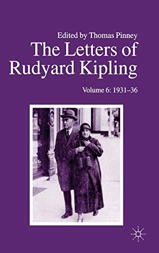 Imagen de archivo de The Letters of Rudyard Kipling a la venta por Books Puddle