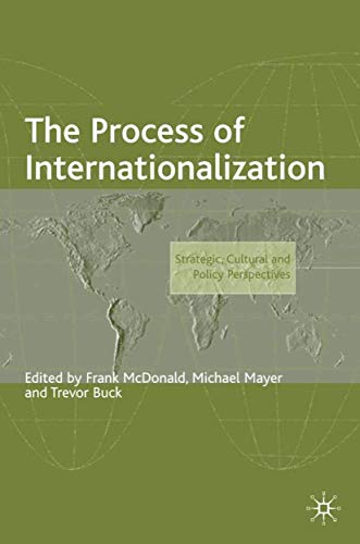 Imagen de archivo de The Process of Internationalization (Academy of International Business (Uki) Series) a la venta por Anybook.com