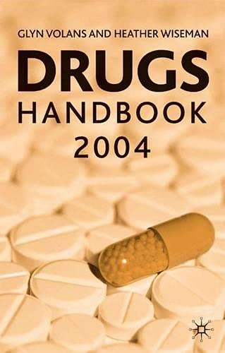 Beispielbild fr Drugs Handbook 2004. zum Verkauf von Reuseabook