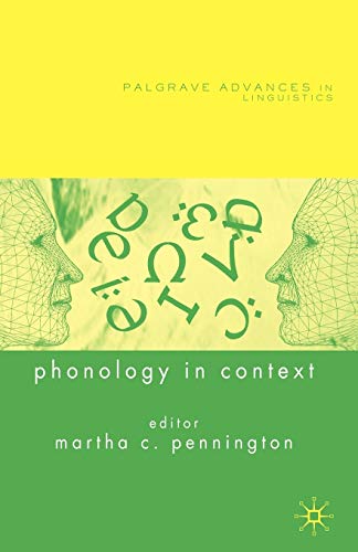 Imagen de archivo de Phonology in Context a la venta por Chiron Media