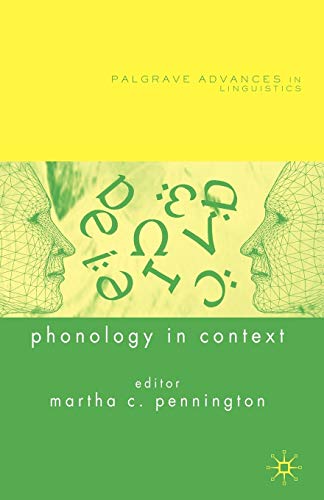 Stock image for Phonology in Context (Palgrave Advances) for sale by Ergodebooks