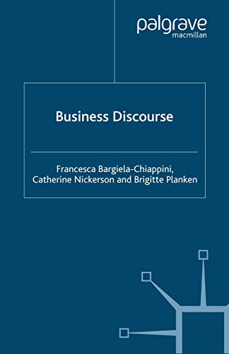 Stock image for Business Discourse (Research and Practice in Applied Linguistics) for sale by WorldofBooks