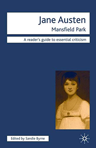 Imagen de archivo de Jane Austen - Mansfield Park (Readers' Guides to Essential Criticism) a la venta por WYEMART LIMITED