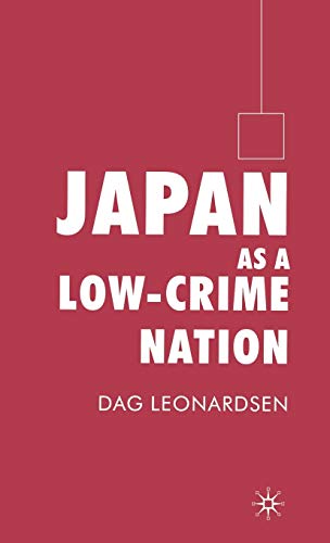 9781403941114: Japan As a Low-Crime Nation