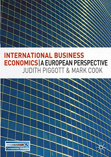 Stock image for International Business Economics : A European Perspective for sale by Better World Books: West