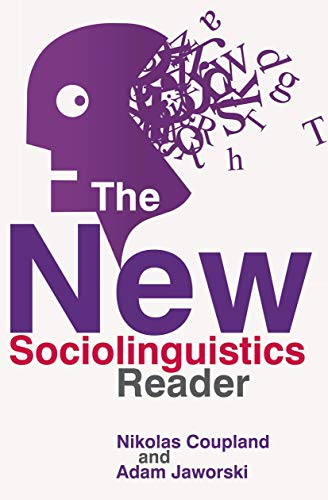 Stock image for The New Sociolinguistics Reader for sale by Better World Books Ltd