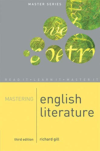 9781403944887: Mastering English Literature: Third Edition: 34 (Macmillan Master Series)