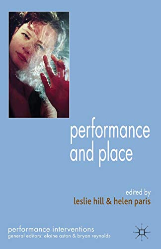 Imagen de archivo de Performance and Place a la venta por Revaluation Books