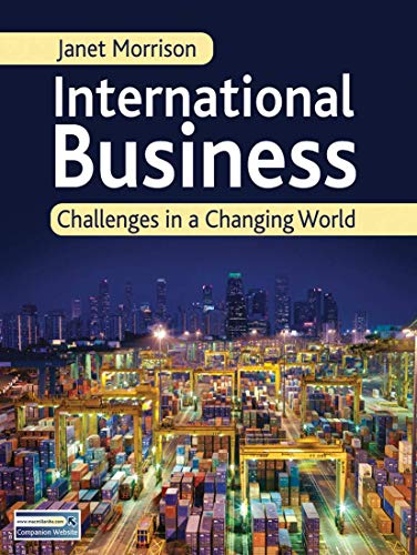 Beispielbild fr International Business: Challenges in a Changing World zum Verkauf von WorldofBooks