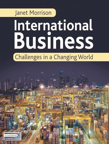 Imagen de archivo de International Business : Challenges in a Changing World a la venta por Chiron Media