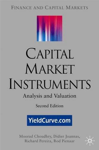 9781403947253: Capital Market Instruments: Analysis And Valuation