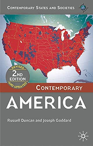 Beispielbild fr Contemporary America (Contemporary States and Societies) zum Verkauf von Bestsellersuk
