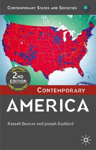 Imagen de archivo de Contemporary America (Contemporary States and Societies) a la venta por AwesomeBooks