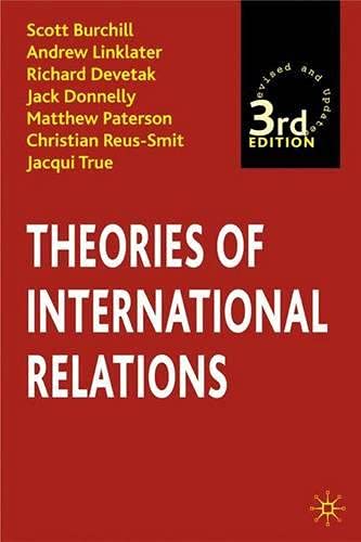 Imagen de archivo de Theories of International Relations a la venta por Better World Books