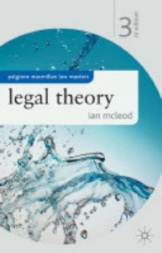 Stock image for Legal Theory (Palgrave Law Masters) for sale by WorldofBooks