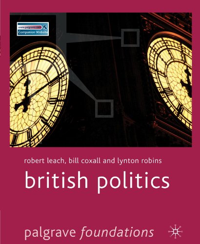 Beispielbild fr British Politics (Palgrave Foundations Series) zum Verkauf von AwesomeBooks