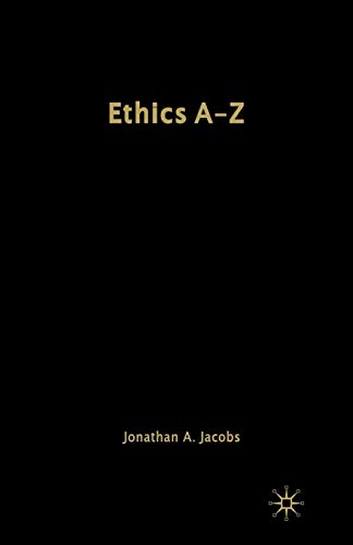 Imagen de archivo de Ethics A-Z a la venta por Better World Books