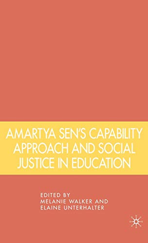 9781403975041: Amartya Sen's Capability Approach and Social Justice in Education