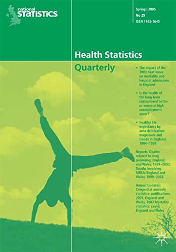 Health Statistics Quarterly 26, Summer 2005 (9781403991027) by NA, NA