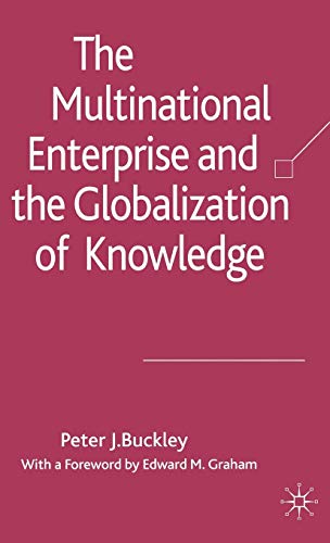 Beispielbild fr The Multinational Enterprise and the Globalization of Knowledge zum Verkauf von Phatpocket Limited