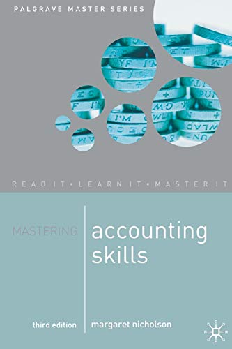 Beispielbild fr Mastering Accounting Skills (Macmillan Master Series) zum Verkauf von AwesomeBooks